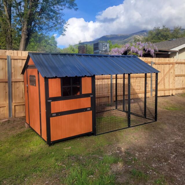 And the finished project..... waiting for the chickens!